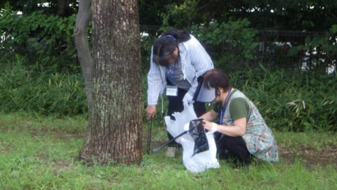 尾久の原公園わんにゃんパトロール