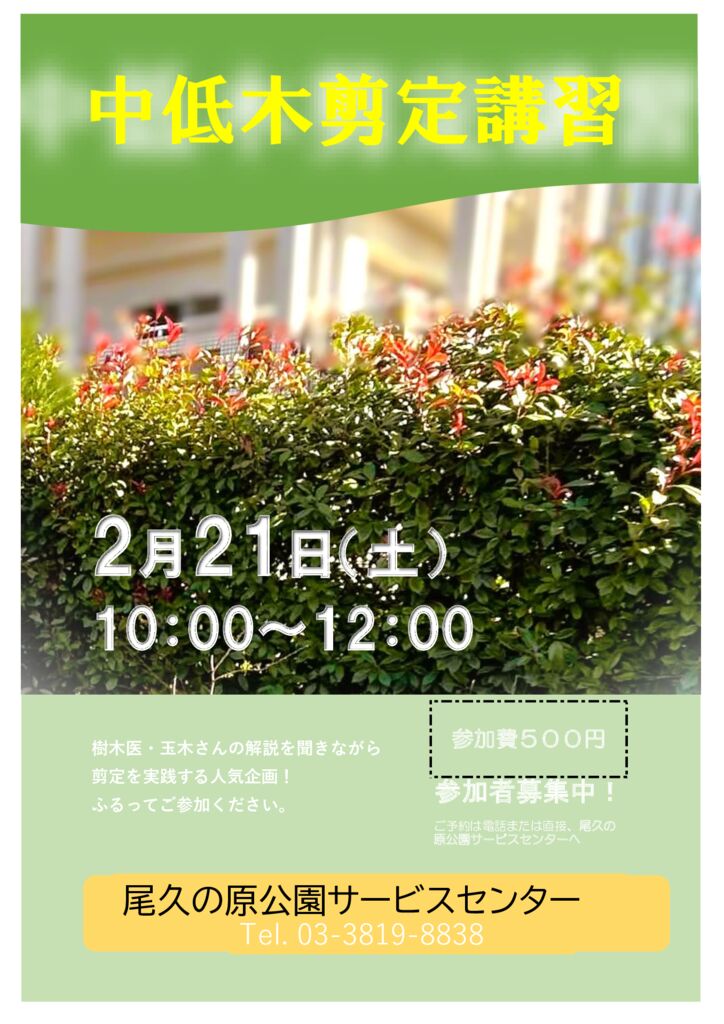 剪定講習チラシ20260221のサムネイル